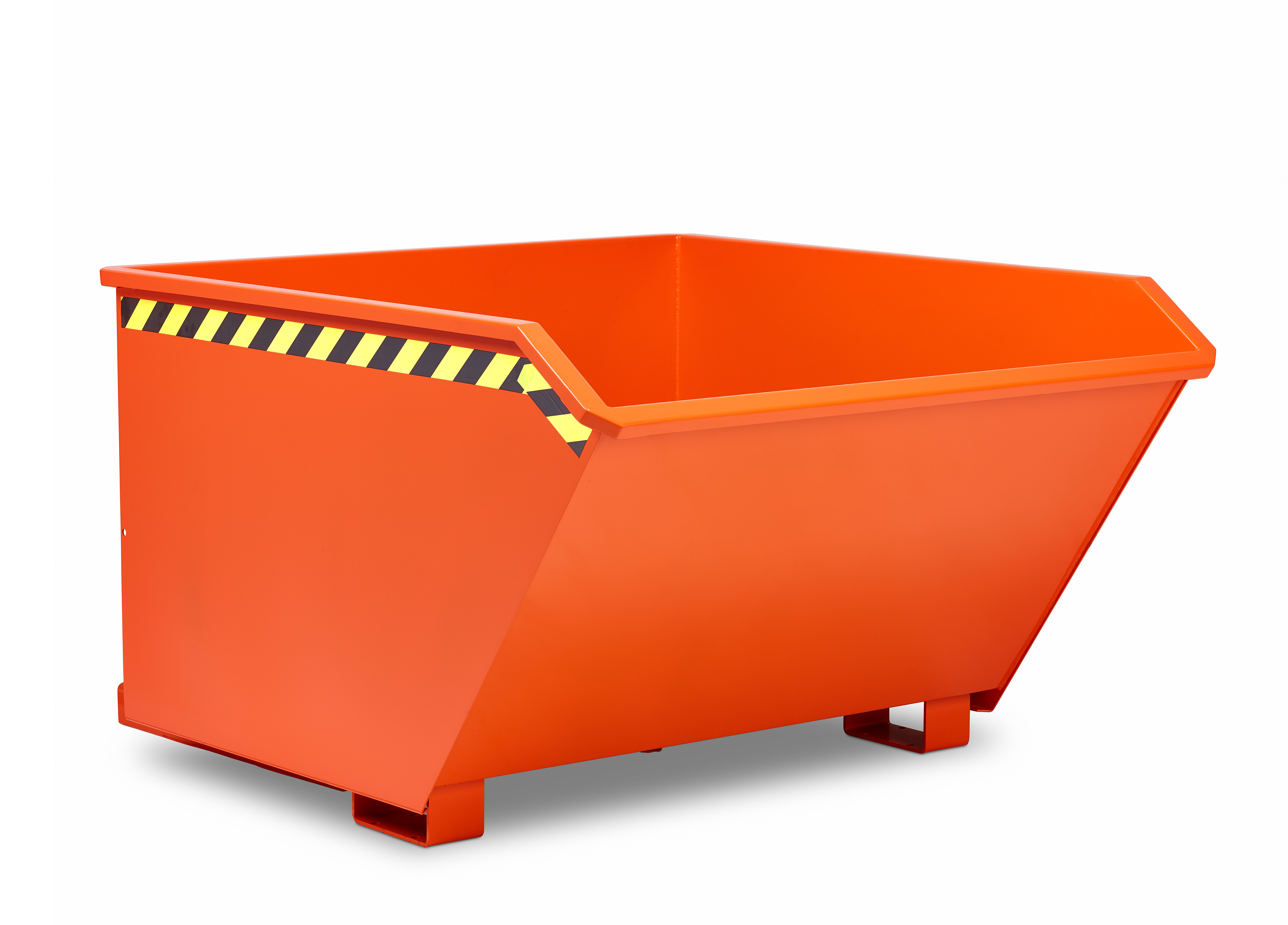 Universalkipper-RUK-RAL-2004-V2-Solo Universalkipper RUK 1,0 m³ Inhalt 1800 kg Tragkraft,1620x1240x800 mm RAL 2004 orange