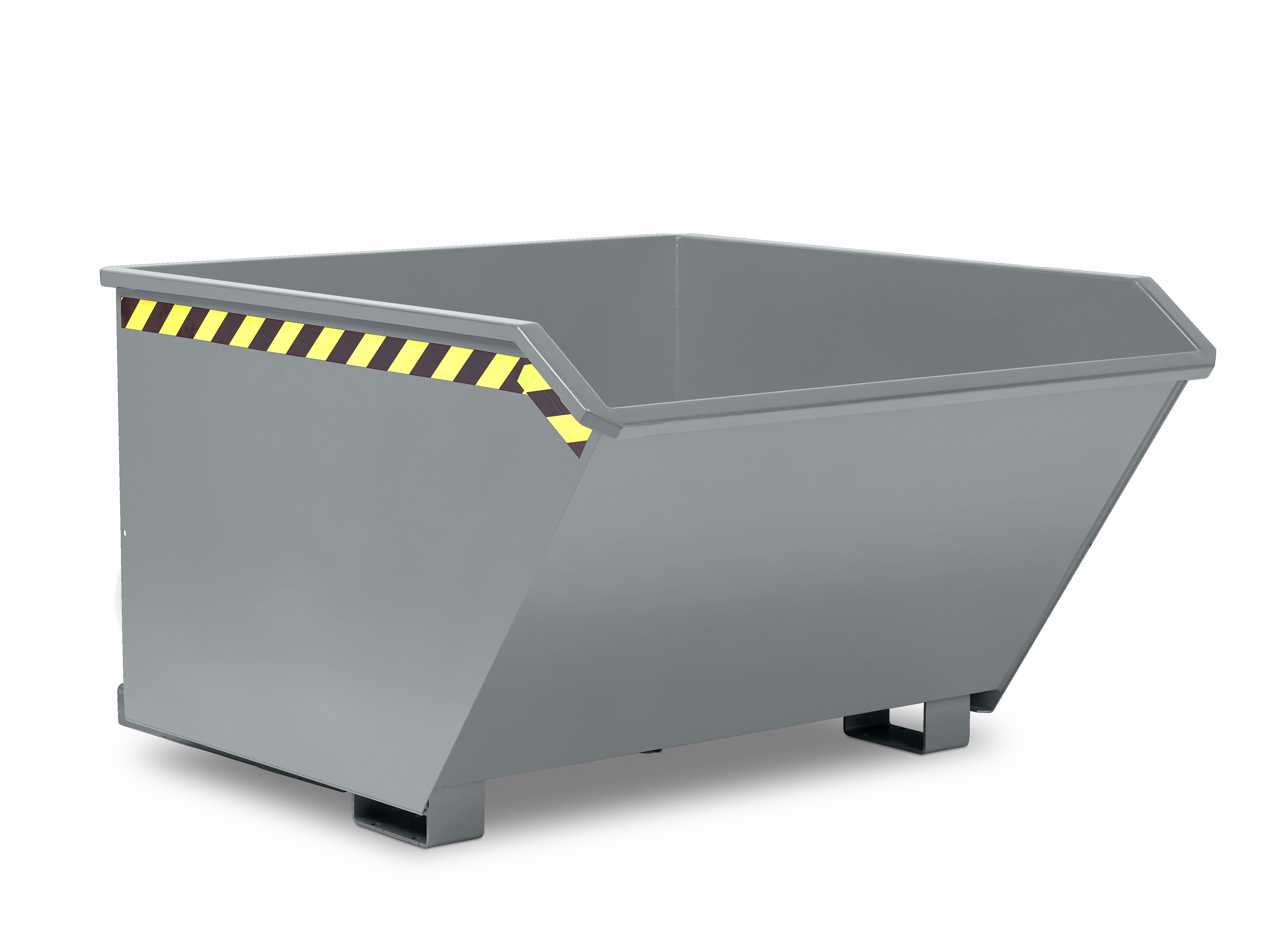 Universalkipper-RUK-RAL-7005-V2-Solo Universalkipper RUK 0,30 m³ Inhalt 900 kg Tragkraft,1400x680x580 mm RAL 7005 schwarz