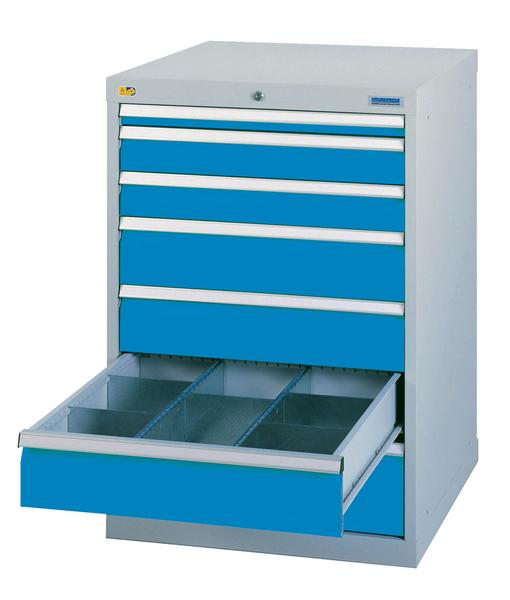 Schubladenschrank 705x736x1019 mm, 7 Schubladen, 72 Stunden Lieferung