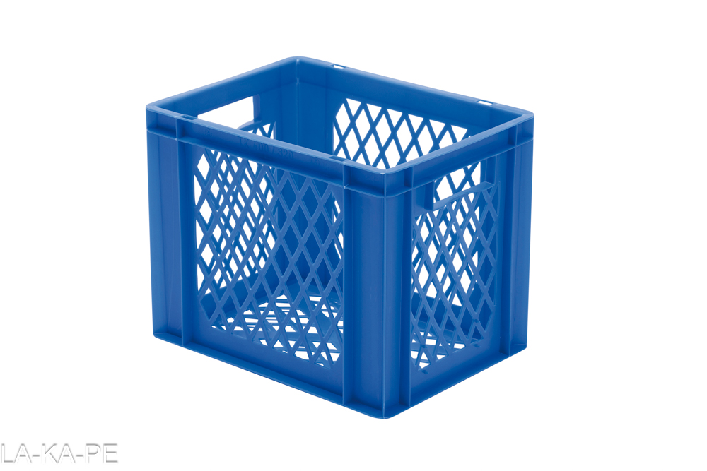 TK400/320-2 Stapelkästen Höhe 320 mm, Wände und Boden durchbrochen, 4 Stück , 5 Farben zur Auswahl TK400/320-2 Stapelkästen Höhe 320 mm, Wände und Boden durchbrochen, 4 Stück , 5 Farben zur Auswahl