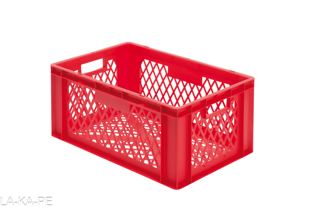 TK600/270-2 Stapelkästen Höhe 210 mm, Wände und Boden durchbrochen, 2 Stück , 5 Farben zur Auswahl TK600/270-2 Stapelkästen Höhe 210 mm, Wände und Boden durchbrochen, 2 Stück , 5 Farben zur Auswahl