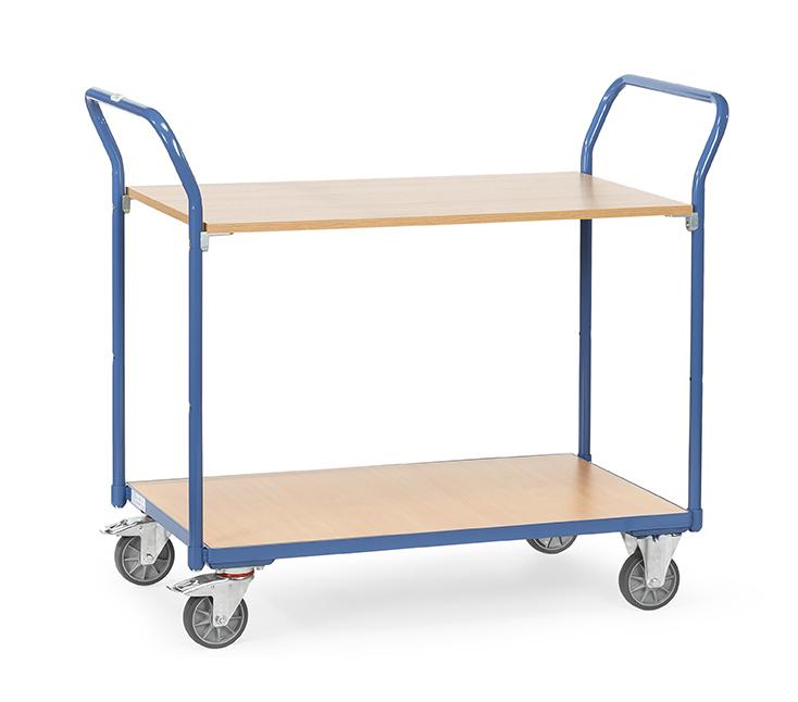 Tischwagen_200_kg_Tragkraft_1000x600_mm_1602 Tischwagen 200 kg Tragkraft, 1000x600 mm, 2 Etagen
