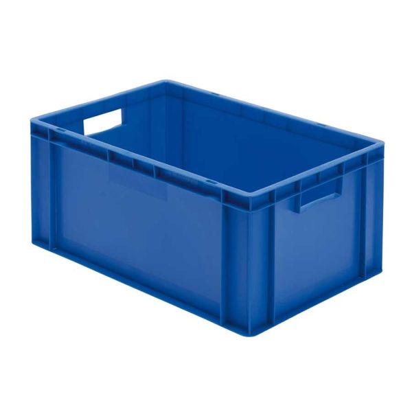 TK 600/270-0 Transport-Stapelkasten Seitenwände und Boden geschlossen, 2 Kästen, 5 Farben zur Auswahl TK 600/270-0 Transport-Stapelkasten Seitenwände und Boden geschlossen, 2 Kästen, 5 Farben zur Auswahl