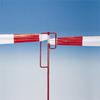 Absperrband-Halter_3_339_12_480-5 Absperrband-Halter 5 / 10 / 20 / 50 Stück Höhe 1250 mm, Mengenstaffel rot, VE = ab 5 Stück