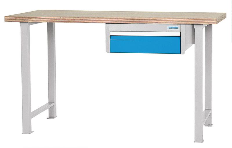Werkbank_mit_Schublade1500x750x859_mm_03_15_520_1VA Werkbank 2000x750x859, 1 Schublade , 500 kg Tragkraft