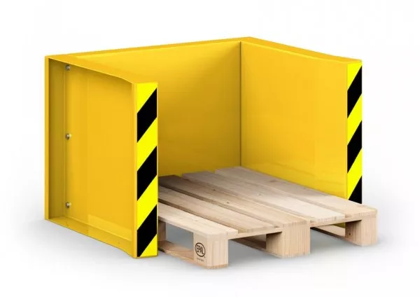 Paletten Stapel Station RPS für 10 EURO-Paletten verkehrsgelb RAL 1023 Paletten Stapel Station RPS für 10 EURO-Paletten verkehrsgelb RAL 1023