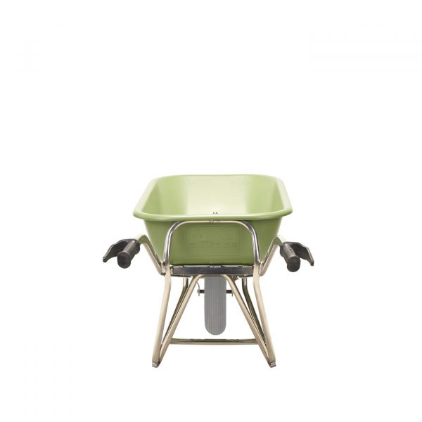 Schubkarre PROFIMAX aus Aluminium mit Kunststoffmulde, Tragkraft 250 kg, 90 ltr., pannensicher
