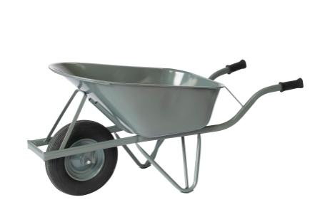 Verstaerkte_Baustellen-Schubkarre_Inhalt_80_Liter_10860 Verstärkte Baustellen-Schubkarre, 250 kg Tragkraft, Inhalt 80 Liter, Luftreifen