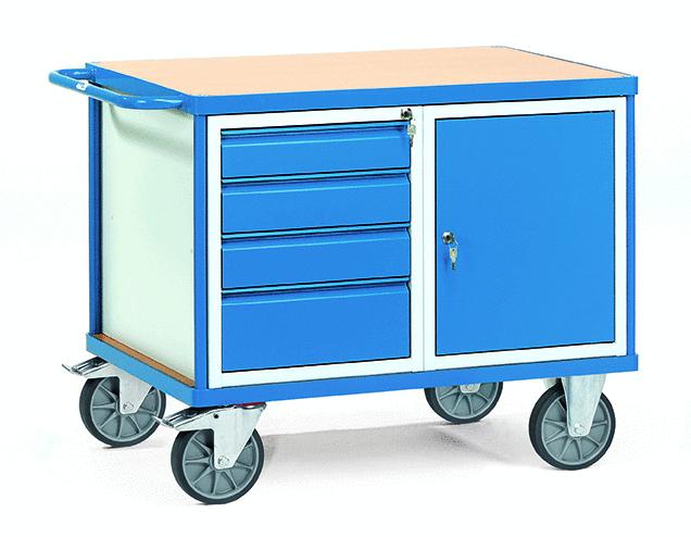 Schwere_Werkstattwagen_600_kg_Tragkraft_1050x700_mm_2476 Schwere Werkstattwagen 600 kg Tragkraft, 1050x700 mm