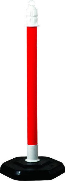 Kettenpfosten_Multimax_einzeln_rot_12401-OR Kettenpfosten Multimax, einzeln, rot