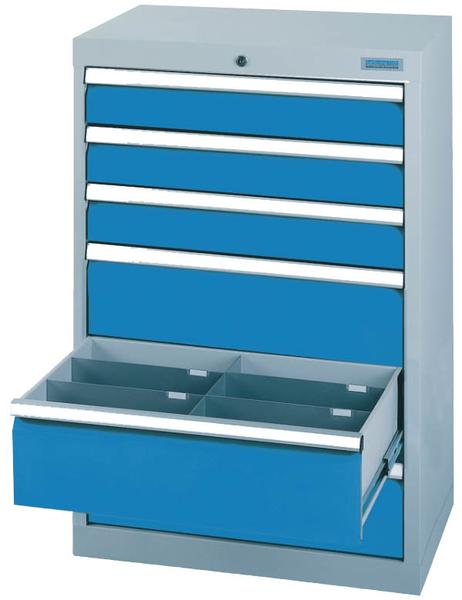 Schubladenschrank_680x1019_mm_6_Schubladen_60_303A Schubladenschrank 680x500x1019 mm, 6 Schubladen