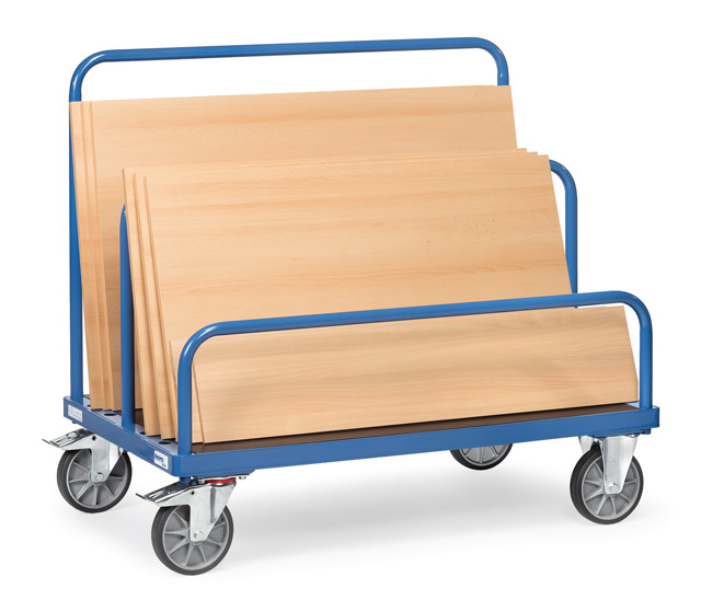 4463_LIVE Plattenwagen 3 Bügel, 1200x800 mm, 1200 kg Tragkraft, Einsteckbügel 300 / 600 / 900 mm hoch