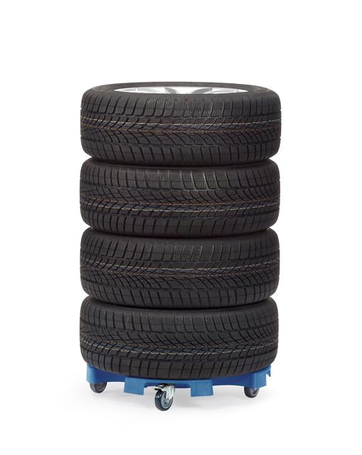 Reifenroller für 8 Reifen / 4 Kompletträder, 120 kg Tragkraft