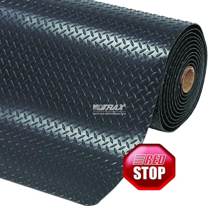 Anti-Ermuedungsmatte_Cushon_Trax_schwarz_910_x_1500_mm_NO479Cus35BL Anti-Ermüdungsmatte Cushon Trax 1220 x M schwarz, 1220 mm x lfd. Meter