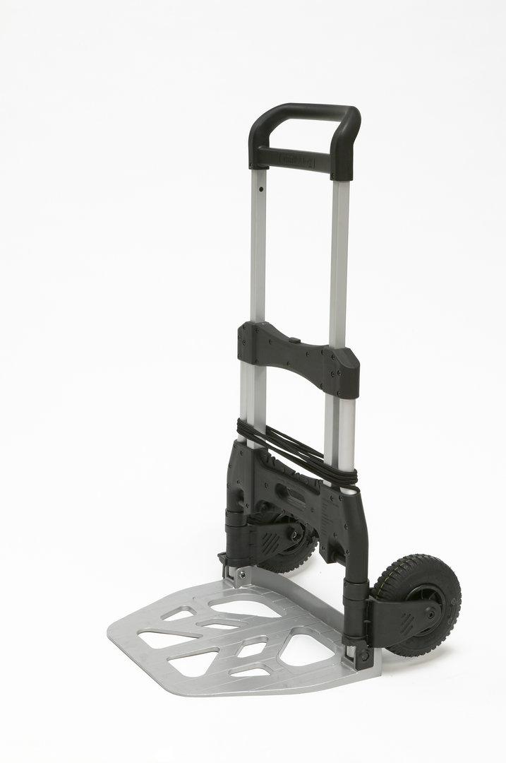 Kompakte_Paketkarre_klappbar_250_kg_Tragkraft_11319 Kompakte Paket- und Stapelkarre, klappbare Schaufel 480x330 mm, 250 kg Tragkraft