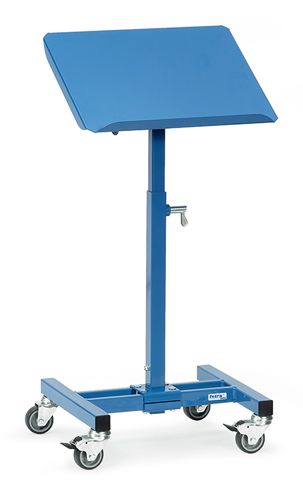 Materialständer 3282, 510x410 mm Ladefläche fahrbar,150 kg Tragkraft, höhenverstellbar 500-775