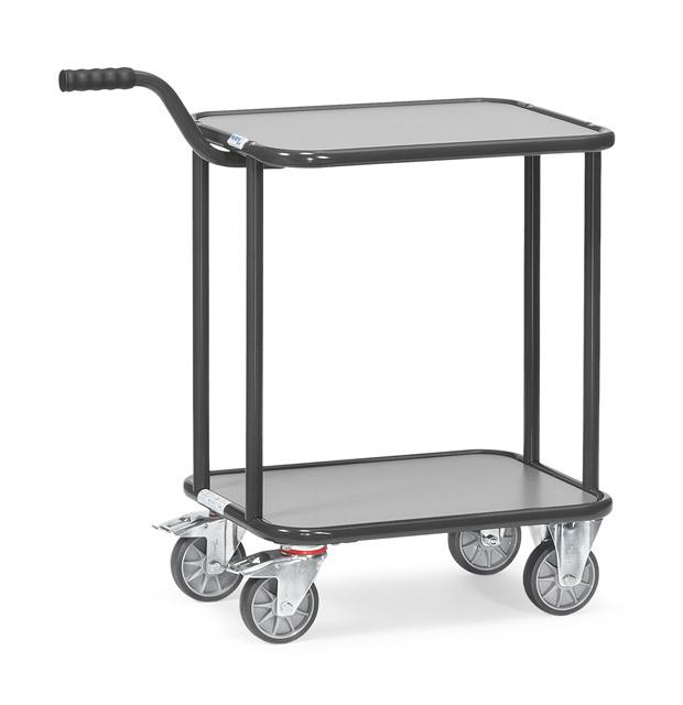 Griffroller_2_Holzplattformen_250_kg_Tragkraft_anthrazit_600x450_mm_1164-7016 Griffroller  2 Holzplattformen 250 kg Tragkraft, anthrazit, 600x450 mm