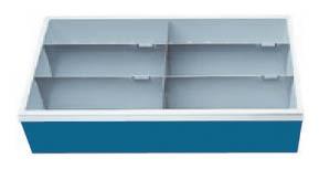 Schubladeneinsatz_Hoehe_200_mm_Breite_680_mm_8_168-144A Metalleinteilung Nutzmaß 600x400 mm für Schubladen BxT 680 x 500 mm, Front-Höhe 200 mm