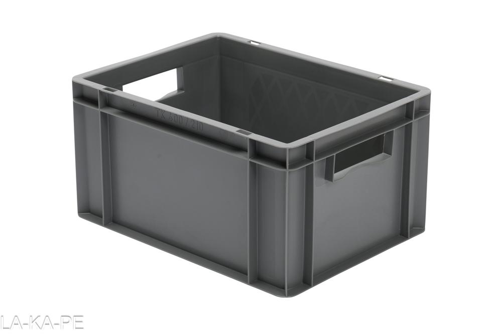 TK 400/210-0 Transport-Stapelkasten Seitenwände und Boden geschlossen, 4 Kästen, 5 Farben zur Auswahl TK 400/210-0 Transport-Stapelkasten Seitenwände und Boden geschlossen, 4 Kästen, 5 Farben zur Auswahl