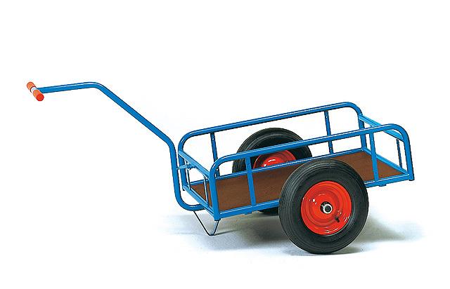 Handwagen_aus_Stahlrohr_400_kg_Tragkraft_4104 Handwagen 845x445 mm, 400 kg Tragkraft,  aus Stahlrohr, Luft-Bereifung