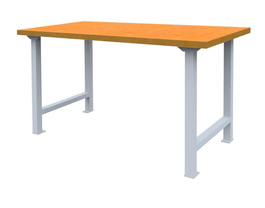 Reihenwerkbänke, 2 Stück im Set, 1500 x 750 x 859 mm, 200 kg Tragkraft