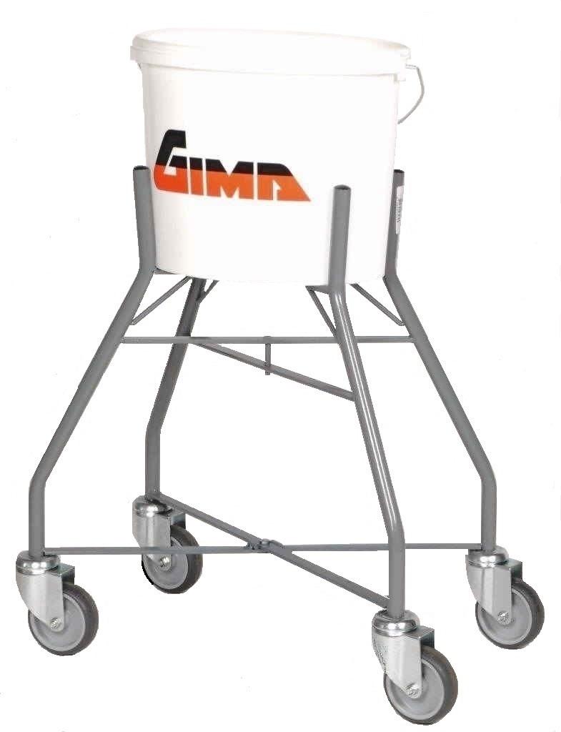 Eimerhalter_fuer_Farbeimer_oder_Ovaleimer_30_Liter_14188 Eimerhalter / Fassroller fahrbar für Farbeimer oder Ovaleimer, 30 Liter,  Ø 300 mm, Höhe 650 mm