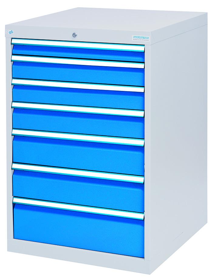 Schubladenschrank_705x1019_mm_7_Schubladen_700-1321V10A Schubladenschrank 705x736x1019 mm, 7 Schubladen, 72 Stunden Lieferung