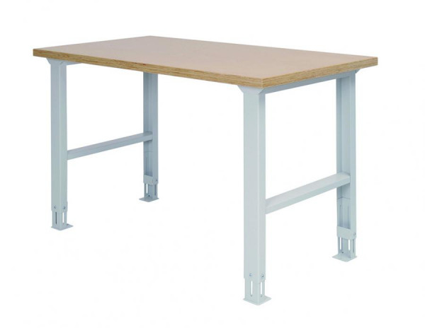 Arbeitstisch - Werkbank, höhenverstellbar, 1500x750x759-1059 mm, 200 kg Tragkraft, 72 Stunden-Lieferung