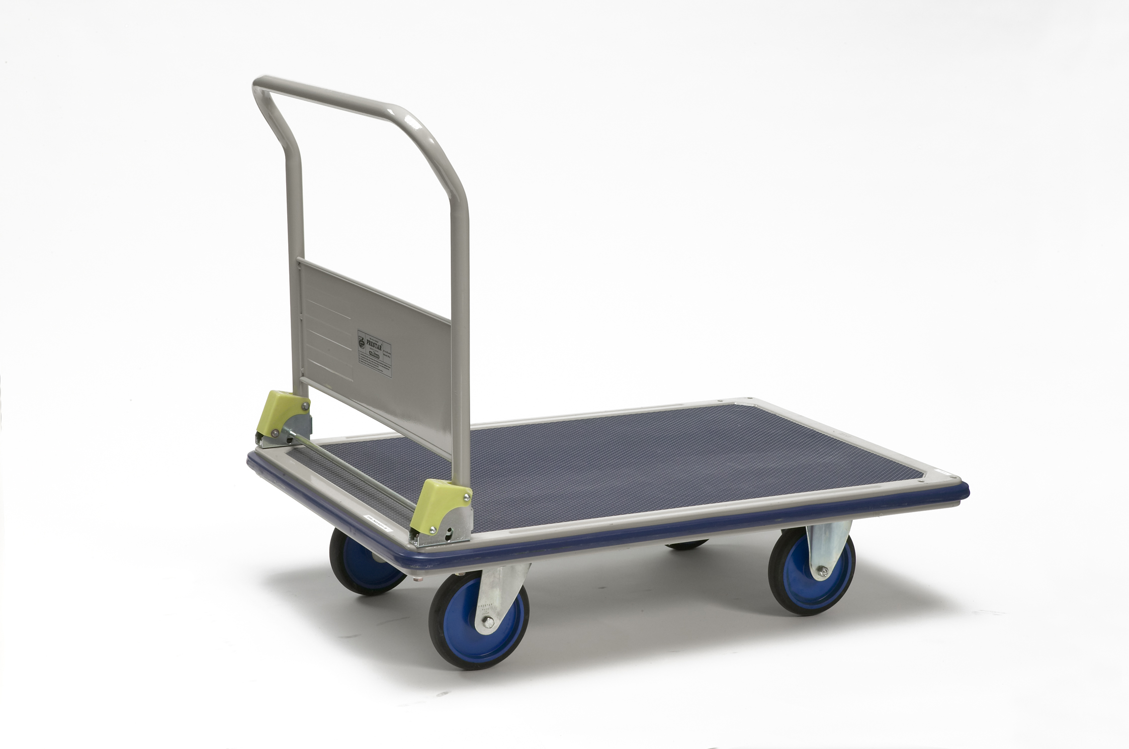 11372-PR-NG-401-8-coated-11636-11637-11638 Plattformwagen klappbar, 1240x790 mm, 500 kg Tragkraft, PRESTAR, Made in Japan