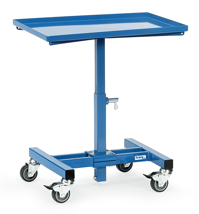 3260 Materialständer 3260, 605x405 mm Ladefläche, fahrbar, 150 kg Tragkraft, höhenverstellbar 524-774