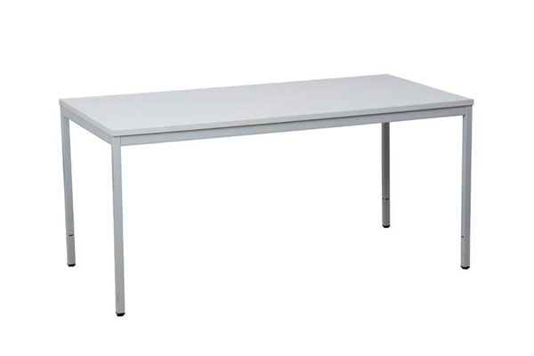 TODK168_simpflaflex Schreibtisch 1600x800x750 mm, feststehend, ohne Unterbauschrank