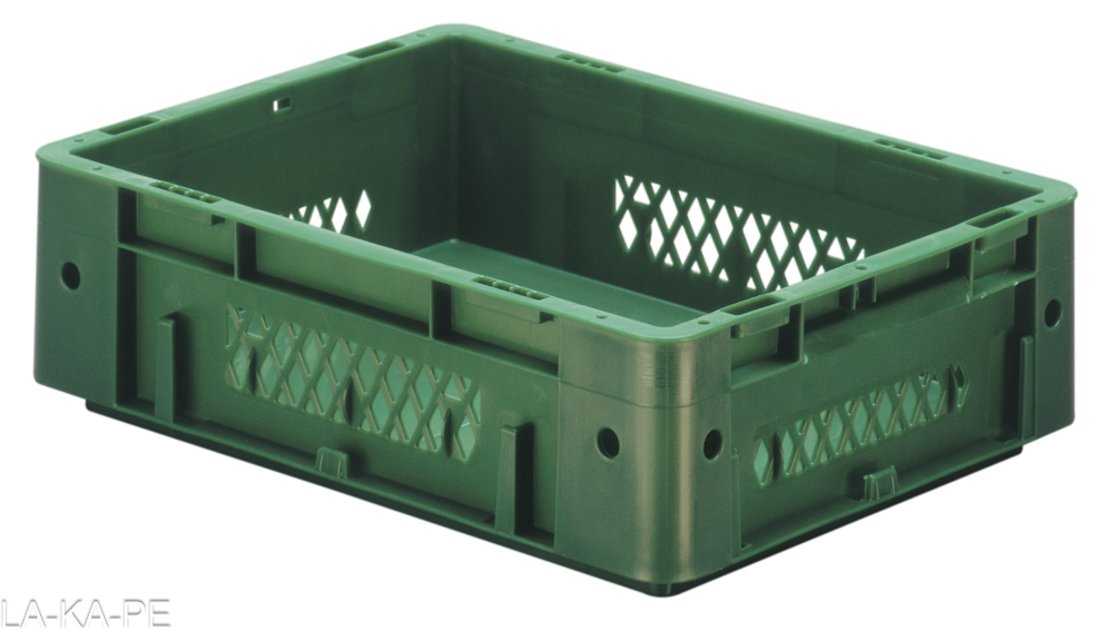 VTK 400/120-1 Schwerlast-Transport-Stapelkasten Seitenwände durchbrochen und Boden geschlossen, 4 Kästen, 3 Farben zur Auswahl VTK 400/120-1 Schwerlast-Transport-Stapelkasten Seitenwände durchbrochen und Boden geschlossen, 4 Kästen, 3 Farben zur Auswahl