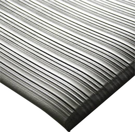 Arbeitsplatzmatte Orthomat® Ribbed, grau 1200 mm x 18,3 Meter
