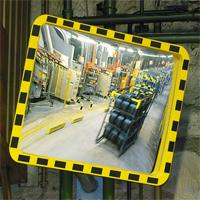 Industriespiegel_EUCRYL_fuer_Innen_und_Aussen_3_253_15_681 Industriespiegel EUCRYL 400x600 mm eckig, Abstand 5 m, schwarz-gelb für Innen und geschützte Außen