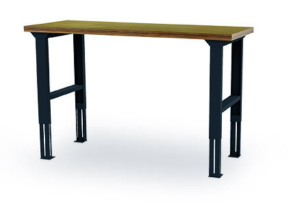 CL156040HV_simplaflex Arbeitstisch 1500x600x760-1060 mm, höhenverstellbar, 200 kg Tragkraft