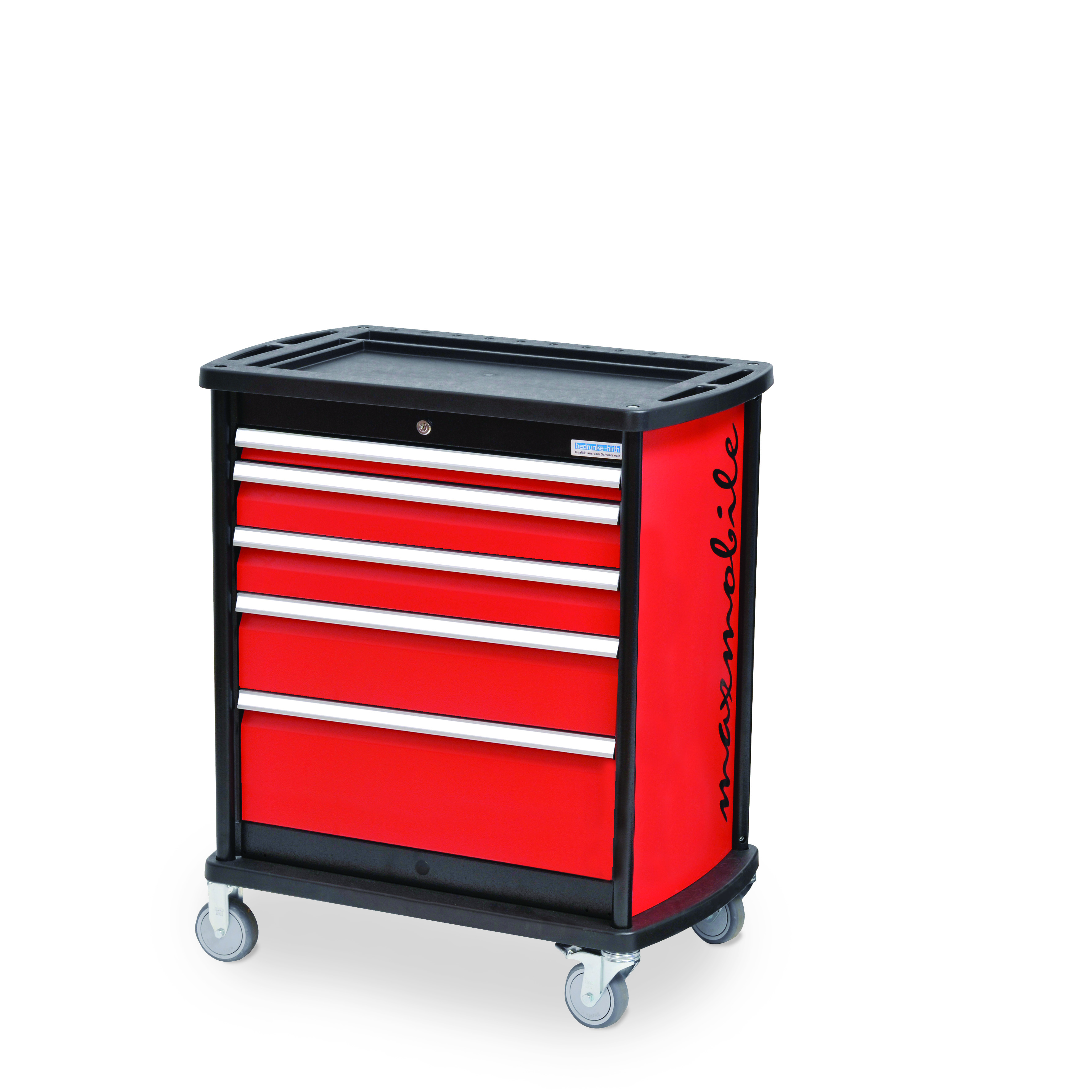 08_88_90A KFZ-Schubladenschrank 780x480x912 mm, 300 kg Tragkraft, 6 Schubladen, fahrbar
