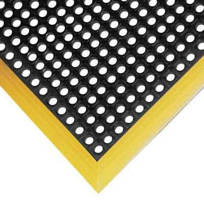 NOTRAX-549S3864YB-Drainage-MatBlack-wYlwBrdr3ft2x5ft4