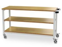 csm_04_515_30Z_B_H_85047673d9 Mobile Werkbank 1500x540x880 mm, 400 kg Tragkraft, 3 Etagen, 2 verschraubte Holzfachböden, fahrbar
