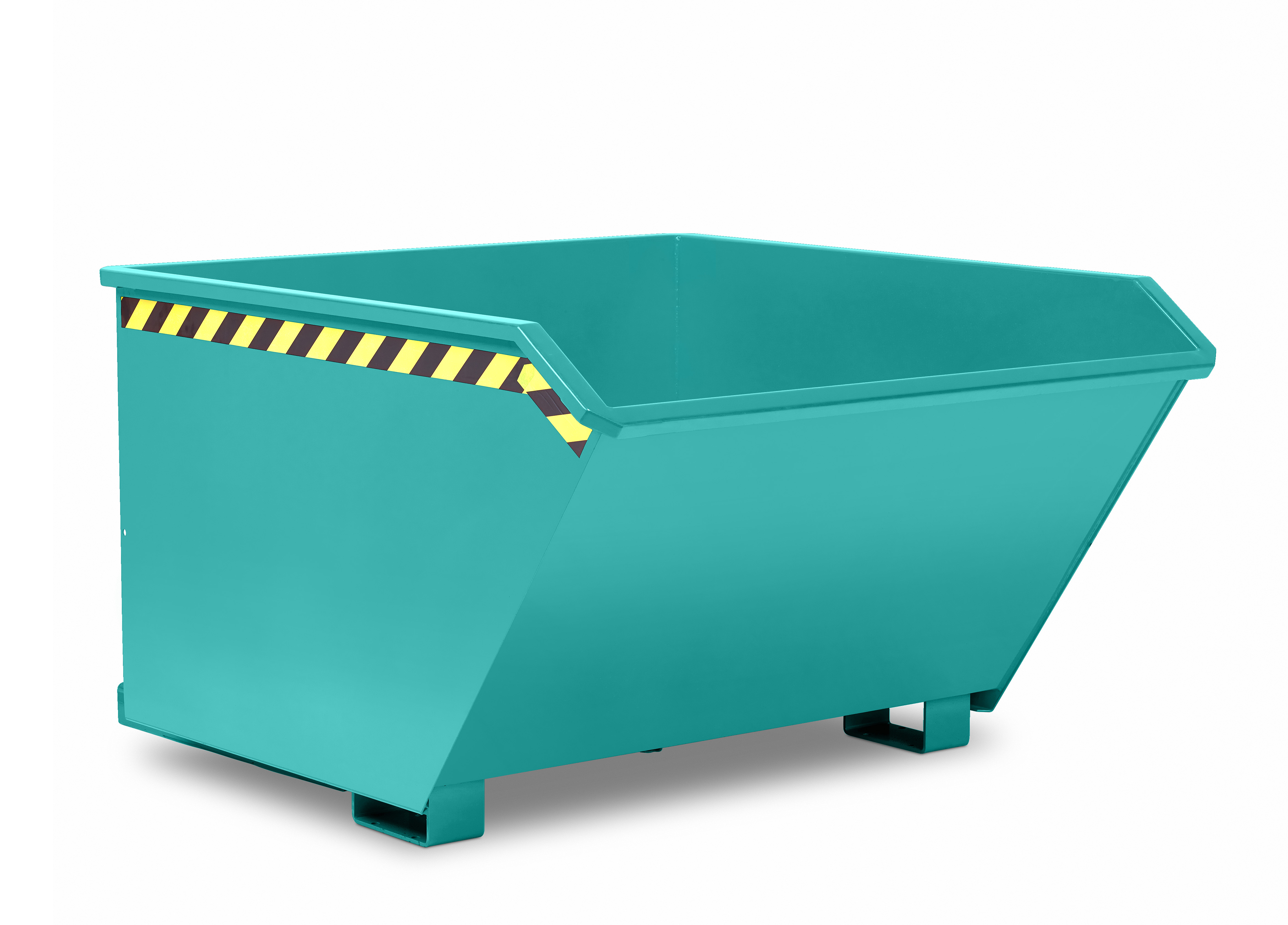Universalkipper-RUK-RAL-5018-V2-SoloKE2zPTkQA4aBl Universalkipper RUK 0,75 m³ Inhalt 1500 kg Tragkraft,1520x1240x800 mm RAL 5018 türkisblau