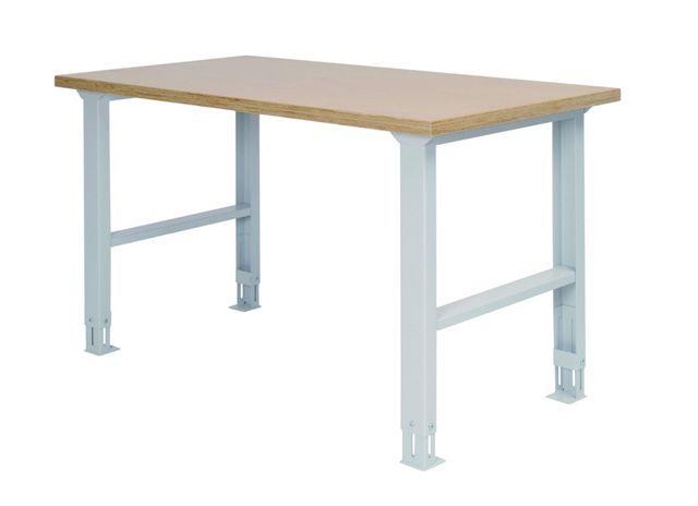 Arbeitstisch_-_Werkbank_hoehenverstellbar_33110000-01B Werkbank, höhenverstellbar 2000x750x759-1059 mm, 200 kg Tragkraft