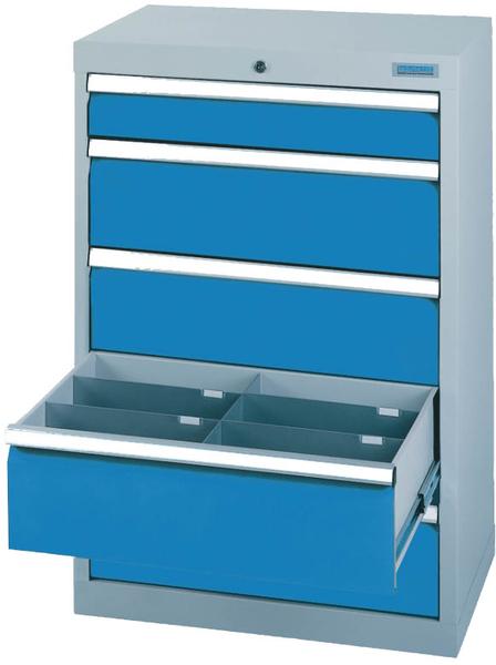 Schubladenschrank_680x500x1019_mm_5_Schubladen_60_104A Schubladenschrank 680x500x1019 mm, 5 Schubladen