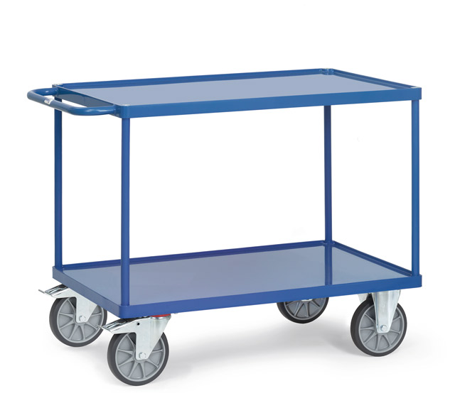 2402WifuC7COuRQAXJ Tischwagen  1000x600 mm, 600 kg Tragkraft, Stahlblechwannen