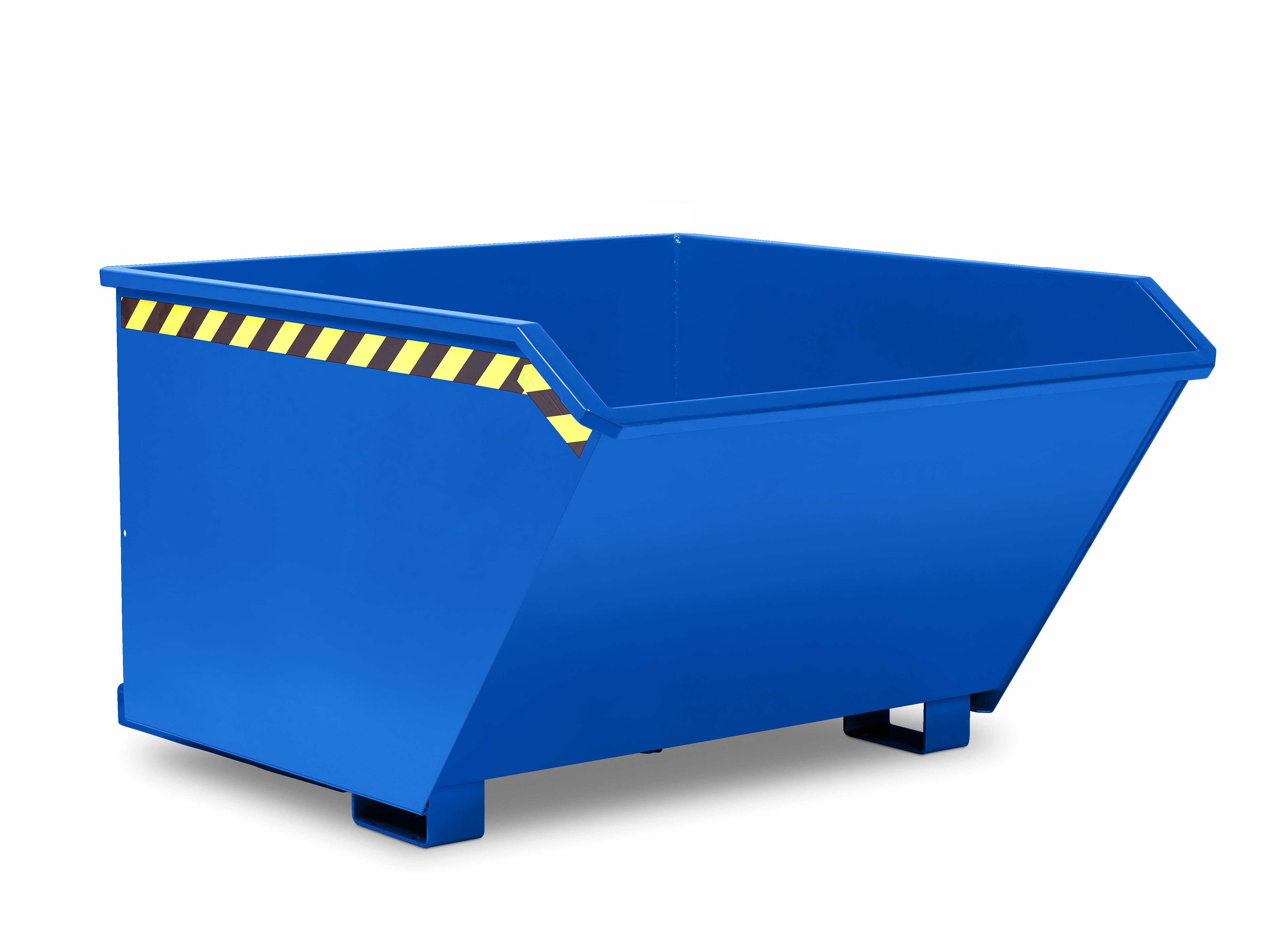 Universalkipper-RUK-RAL-5010-V2-Solo Universalkipper RUK 0,30 m³ Inhalt 900 kg Tragkraft,1400x680x580 mm RAL 5010 Enzianblau
