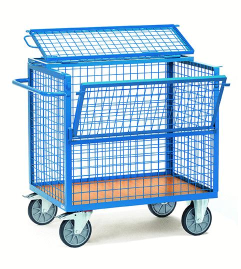 Kastenwagen_mit_Deckel_Draht_600_kg_Tragkraft_2_Groessen_2762 Kastenwagen mit Deckel, Draht 600 kg Tragkraft, 2 Größen