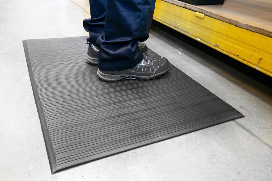 Arbeitsplatzmatte_Orthomat_R_Ribbed_schwarz_600_mm_x_lfd_Meter_CAL010006C Arbeitsplatzmatte Orthomat® Ribbed, schwarz 1200 mm x lfd. Meter, Mindestabnahme 2 Meter