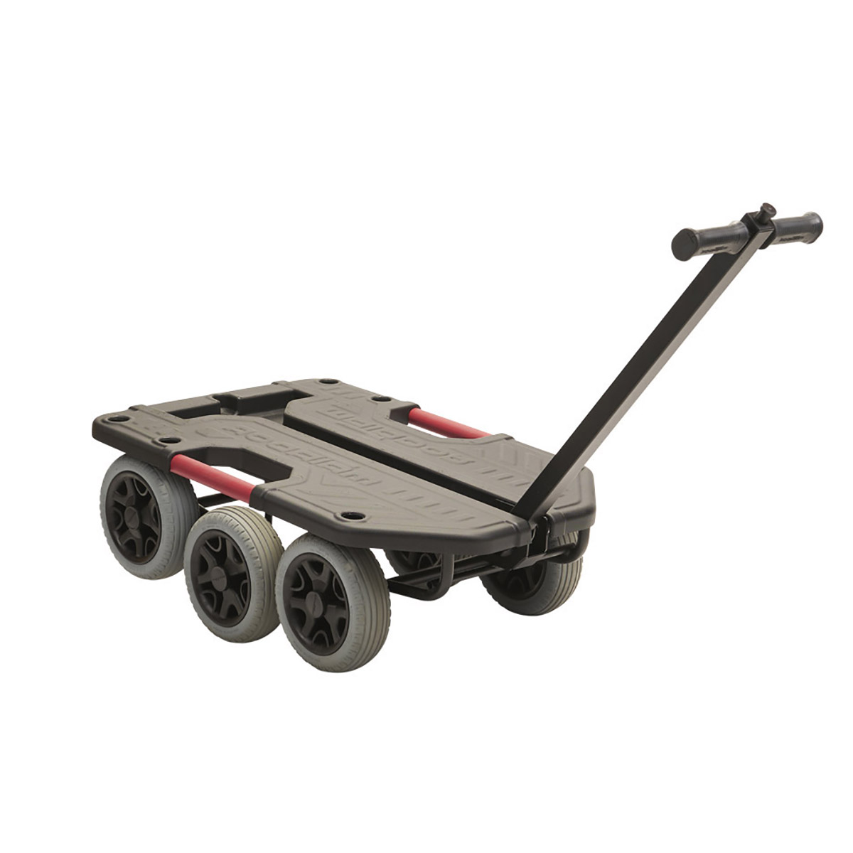 Bau-Gelände-Handwagen SUPERHOUND, 985x640 mm Ladefläche, 250 kg Tragkraft 6 pannensichere Räder Bau-Gelände-Handwagen SUPERHOUND, 985x640 mm Ladefläche, 250 kg Tragkraft 6 pannensichere Räder