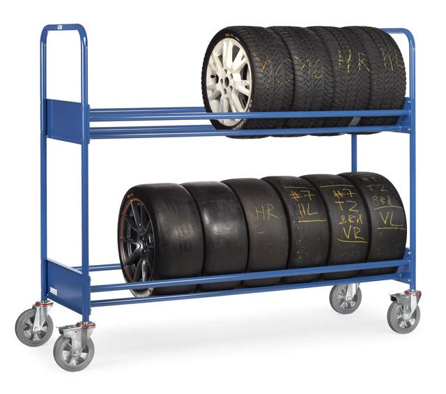 Reifenwagen - Reifenträger  500 kg Tragkraft, 1860x618 Ladefläche