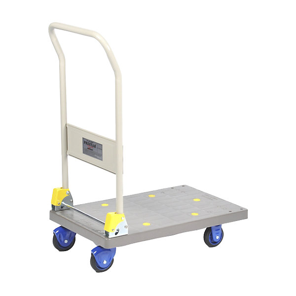 _eproc-600-600-000017969091_prd_org_all Kunststoff-Plattformwagen klappbar, 710x455 mm, 150 kg Tragkraft, PRESTAR, Made in Japan