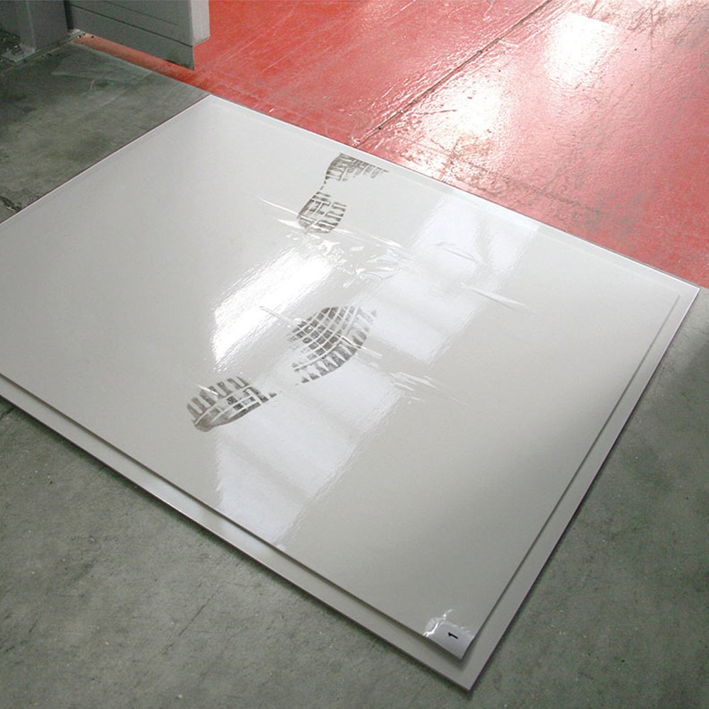 Clean Step Reinraummatte -Sauberlaufmatte Eingangsmatte weiß 800x1.300 mm 60 Klebefolien Clean Step Reinraummatte -Sauberlaufmatte Eingangsmatte weiß 800x1.300 mm 60 Klebefolien