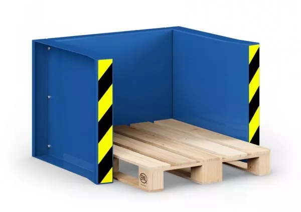Paletten Stapel Station RPS für 10 EURO-Paletten enzianblau RAL 5010 Paletten Stapel Station RPS für 10 EURO-Paletten enzianblau RAL 5010